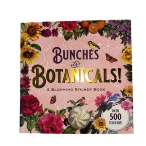 Botanical Sticker Book 500 Stickers Scrapbooking